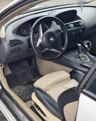 BMW Seria 6 cena 38000 przebieg: 213900, rok produkcji 2005 z Stęszew małe 211